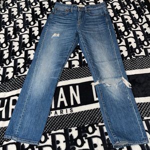 Madewell Straight Crop Jean